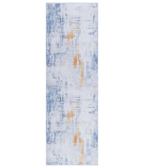 Safavieh Tacoma Grey / Blue TAC812 2 ft. 6 in. X 8 ft. Runner Rug