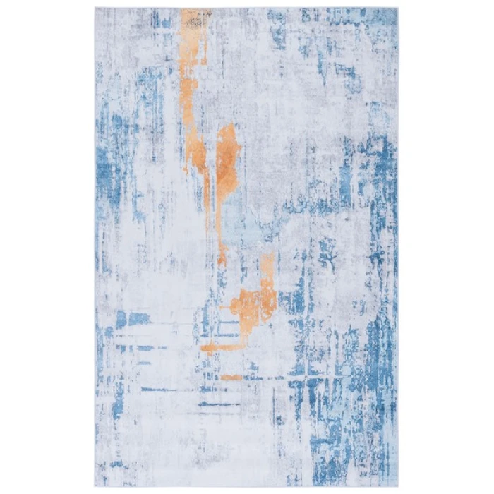 Safavieh Tacoma Grey / Blue TAC812 9 ft. X 12 ft. Rectangle Rug
