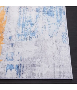 Safavieh Tacoma Grey / Blue TAC812 6 ft. X 6 ft. Square Rug