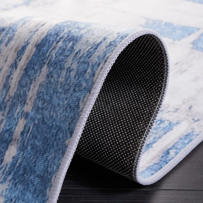 Safavieh Tacoma Grey / Blue TAC812 9 ft. X 12 ft. Rectangle Rug