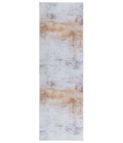 Safavieh Tacoma Grey / Rust TAC813 2 ft. 6 in. X 8 ft. Runner Rug