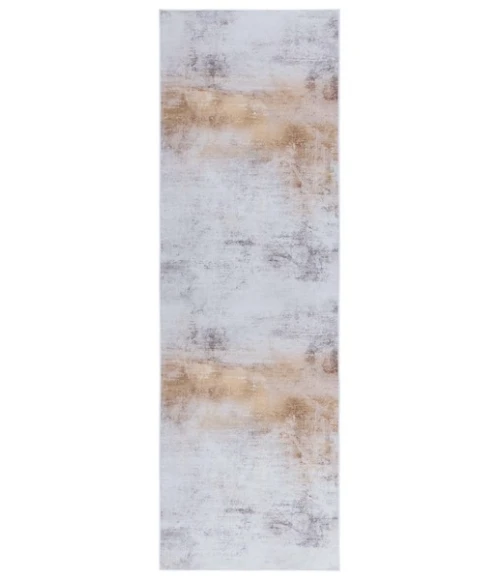 Safavieh Tacoma Grey / Rust TAC813 2 ft. 6 in. X 8 ft. Runner Rug