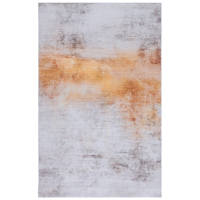 Safavieh Tacoma Grey / Rust TAC813 5 ft. X 8 ft. Rectangle Rug