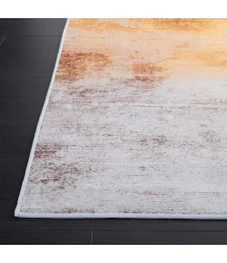 Safavieh Tacoma Grey / Rust TAC813 6 ft. X 6 ft. Square Rug