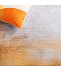 Safavieh Tacoma Grey / Rust TAC813 6 ft. X 9 ft. Rectangle Rug
