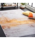Safavieh Tacoma Grey / Rust TAC813 6 ft. X 9 ft. Rectangle Rug