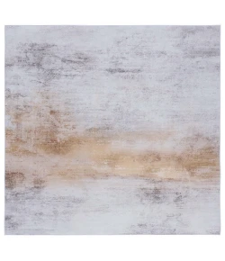 Safavieh Tacoma Grey / Rust TAC813 6 ft. X 6 ft. Square Rug