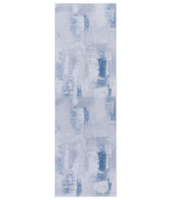 Safavieh Tacoma Grey / Blue TAC814 2 ft. 6 in. X 8 ft. Runner Rug