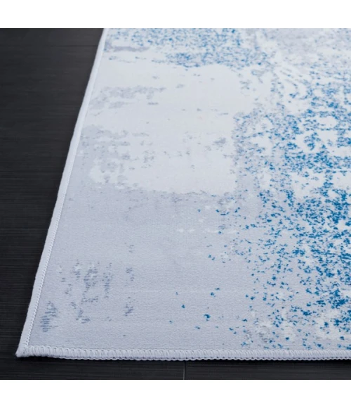 Safavieh Tacoma Grey / Blue TAC814 6 ft. X 6 ft. Square Rug