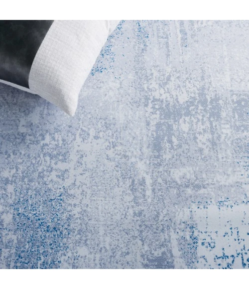 Safavieh Tacoma Grey / Blue TAC814 6 ft. X 6 ft. Square Rug