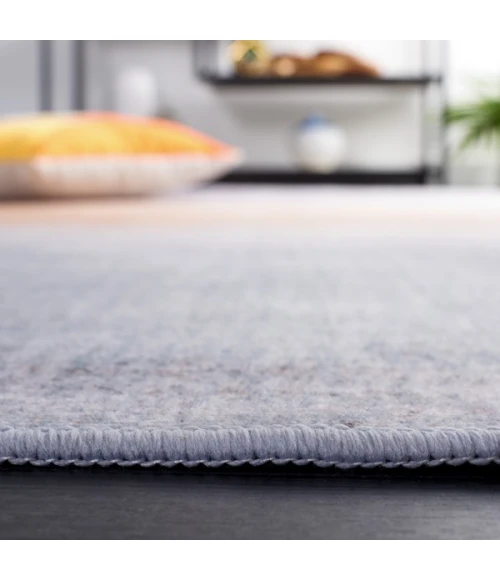 Safavieh Tacoma Grey / Rust TAC816 6 ft. X 6 ft. Round Rug