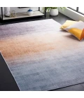 Safavieh Tacoma Grey / Rust TAC816 3 ft. X 5 ft. Rectangle Rug