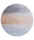 Safavieh Tacoma Grey / Rust TAC816 6 ft. X 6 ft. Round Rug