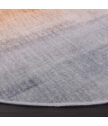 Safavieh Tacoma Grey / Rust TAC816 6 ft. X 6 ft. Round Rug