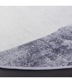 Safavieh Tacoma Grey / Light Grey TAC820 6 ft. X 6 ft. Round Rug