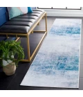 Safavieh Tacoma Grey / Blue TAC833 2 ft. 6 in. X 6 ft. Runner Rug