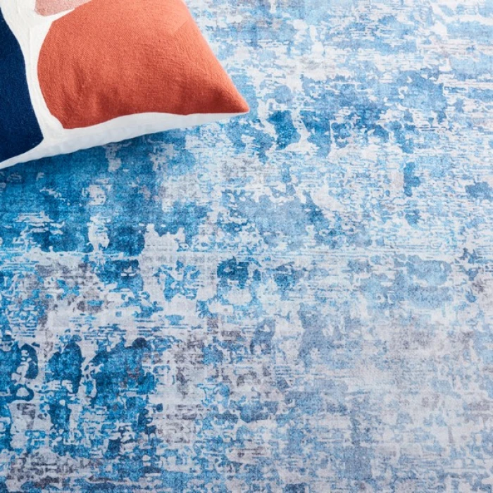 Safavieh Tacoma Grey / Blue TAC833 4 ft. X 6 ft. Rectangle Rug