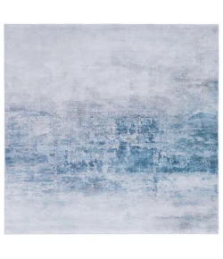 Safavieh Tacoma Grey / Blue TAC833 8 ft. X 8 ft. Square Rug