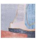 Safavieh Tacoma Beige / Blue TAC834 6 ft. X 6 ft. Square Rug