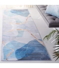 Safavieh Tacoma Blue / Gold TAC836 2 ft. 6 in. X 8 ft. Runner Rug