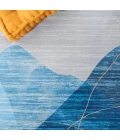 Safavieh Tacoma Blue / Gold TAC836 6 ft. X 9 ft. Rectangle Rug