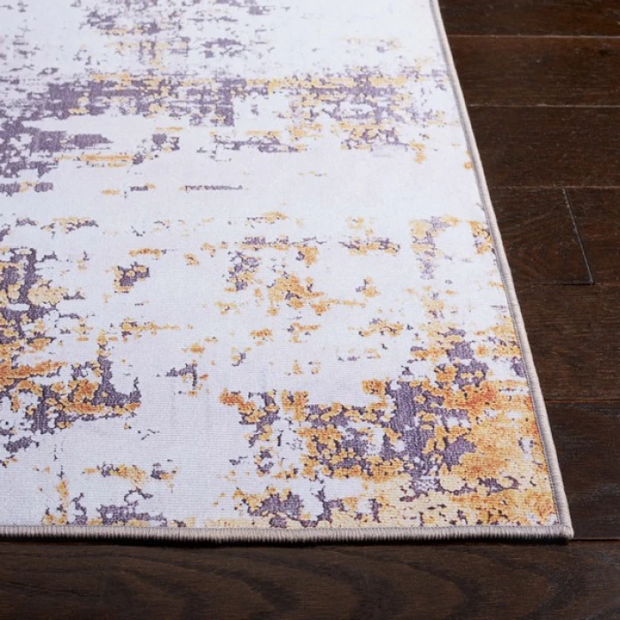 Safavieh Tacoma Grey / Gold TAC863 2 ft. 6 in. X 8 ft. Runner Rug