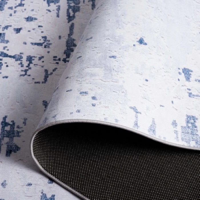 Safavieh Tacoma Grey / Navy TAC864 2 ft. 6 in. X 8 ft. Runner Rug