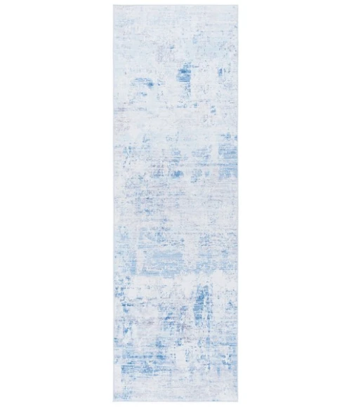 Safavieh Tacoma Grey / Light Blue TAC944 2 ft. 6 in. X 8 ft. Runner Rug