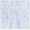 Safavieh Tacoma Grey / Light Blue TAC944 6 ft. X 6 ft. Square Rug