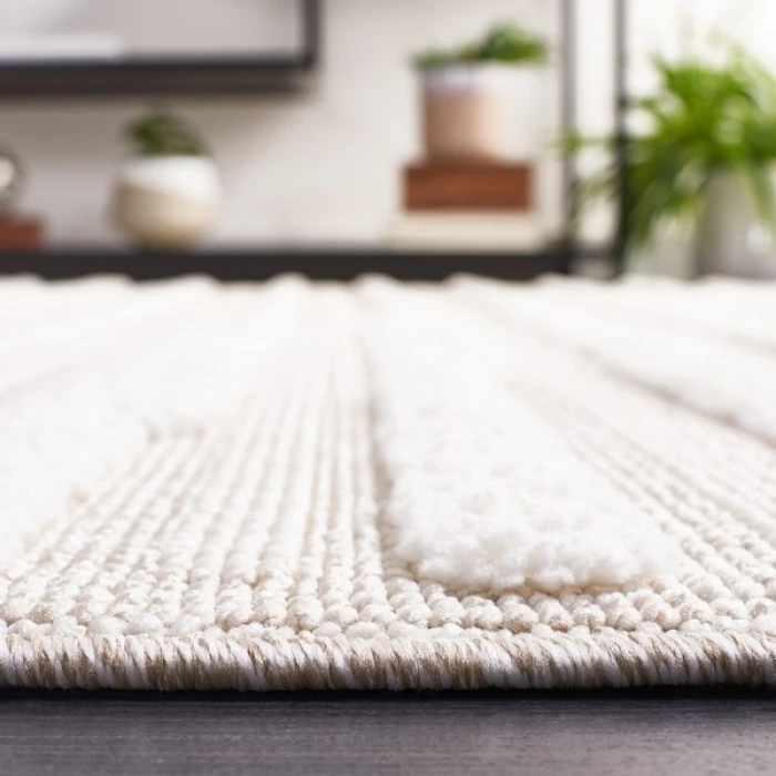 Safavieh Trends Beige / Ivory TRD102 9 ft. X 12 ft. Rectangle Rug