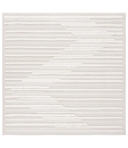 Safavieh Trends Beige / Ivory TRD102 6 ft. 7 in. X 6 ft. 7 in. Square Rug