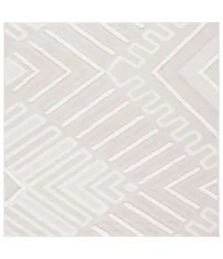 Safavieh Trends Beige / Ivory TRD104 6 ft. 7 in. X 6 ft. 7 in. Square Rug