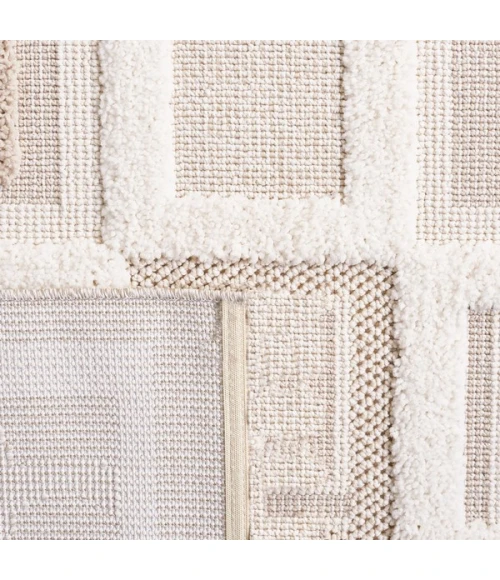 Safavieh Trends Beige / Ivory TRD108 6 ft. 7 in. X 6 ft. 7 in. Square Rug