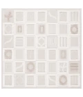 Safavieh Trends Beige / Ivory TRD108 6 ft. 7 in. X 6 ft. 7 in. Square Rug