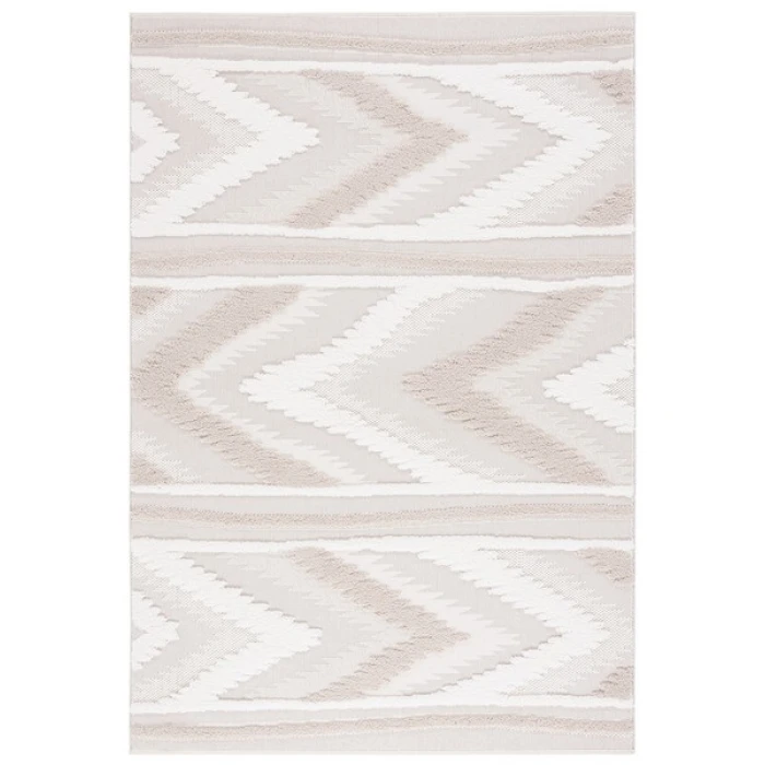 Safavieh Trends Beige / Ivory TRD110 9 ft. X 12 ft. Rectangle Rug
