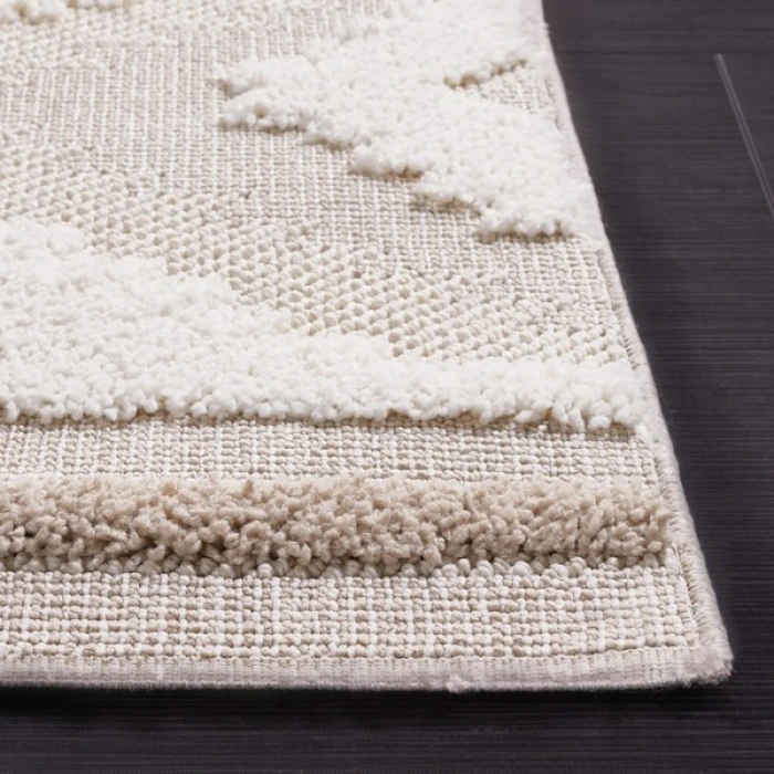 Safavieh Trends Beige / Ivory TRD110 9 ft. X 12 ft. Rectangle Rug