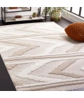 Safavieh Trends Beige / Ivory TRD110 9 ft. X 12 ft. Rectangle Rug