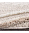 Safavieh Trends Beige / Ivory TRD110 6 ft. 7 in. X 6 ft. 7 in. Round Rug