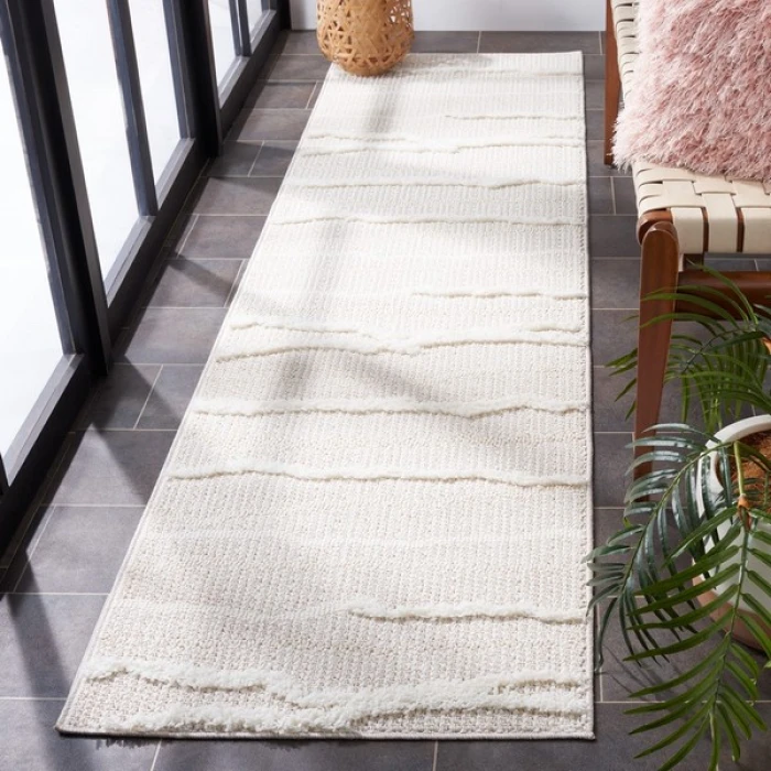 Safavieh Trends Beige / Ivory TRD112 2 ft. 2 in. X 5 ft. Rectangle Rug