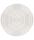 Safavieh Trends Beige / Ivory TRD114 3 ft. X 3 ft. Round Rug
