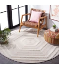 Safavieh Trends Beige / Ivory TRD114 3 ft. X 3 ft. Round Rug
