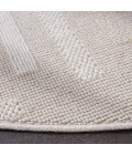 Safavieh Trends Beige / Ivory TRD116 6 ft. 7 in. X 6 ft. 7 in. Round Rug