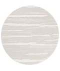 Safavieh Trends Beige / Ivory TRD118 6 ft. 7 in. X 6 ft. 7 in. Round Rug