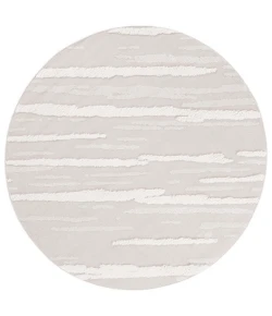 Safavieh Trends Beige / Ivory TRD118 6 ft. 7 in. X 6 ft. 7 in. Round Rug