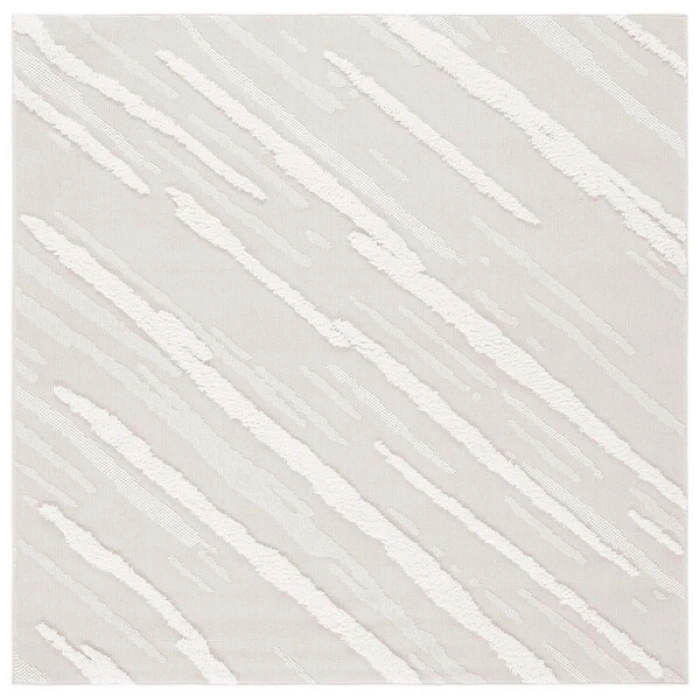 Safavieh Trends Beige / Ivory TRD118 6 ft. 7 in. X 6 ft. 7 in. Square Rug
