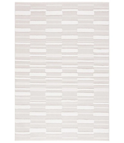 Safavieh Trends Beige / Ivory TRD120 6 ft. 7 in. X 9 ft. Rectangle Rug