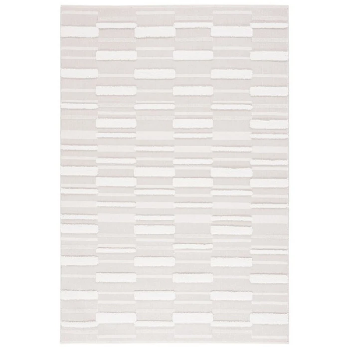 Safavieh Trends Beige / Ivory TRD120 5 ft. 3 in. X 7 ft. 6 in. Rectangle Rug