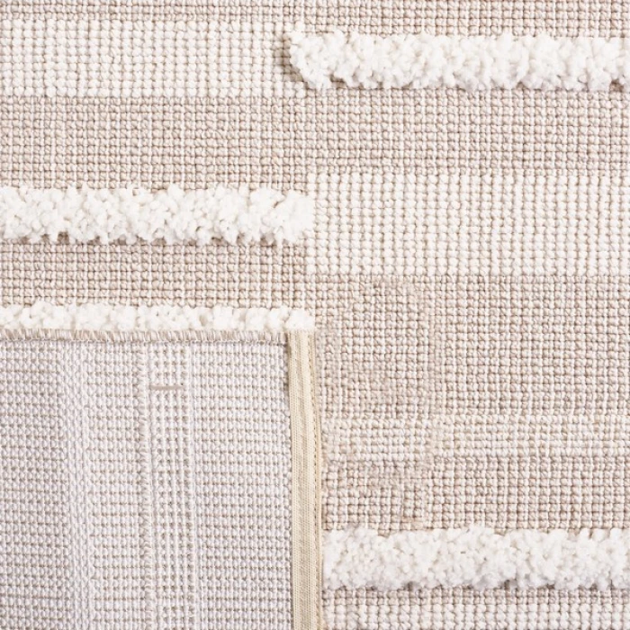 Safavieh Trends Beige / Ivory TRD120 6 ft. 7 in. X 6 ft. 7 in. Square Rug