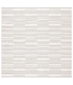 Safavieh Trends Beige / Ivory TRD120 6 ft. 7 in. X 6 ft. 7 in. Square Rug