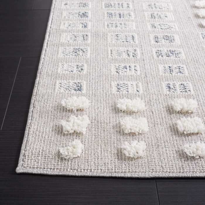 Safavieh Trends Grey / Ivory TRD122 9 ft. X 12 ft. Rectangle Rug